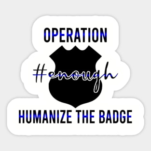 #Enough Sticker